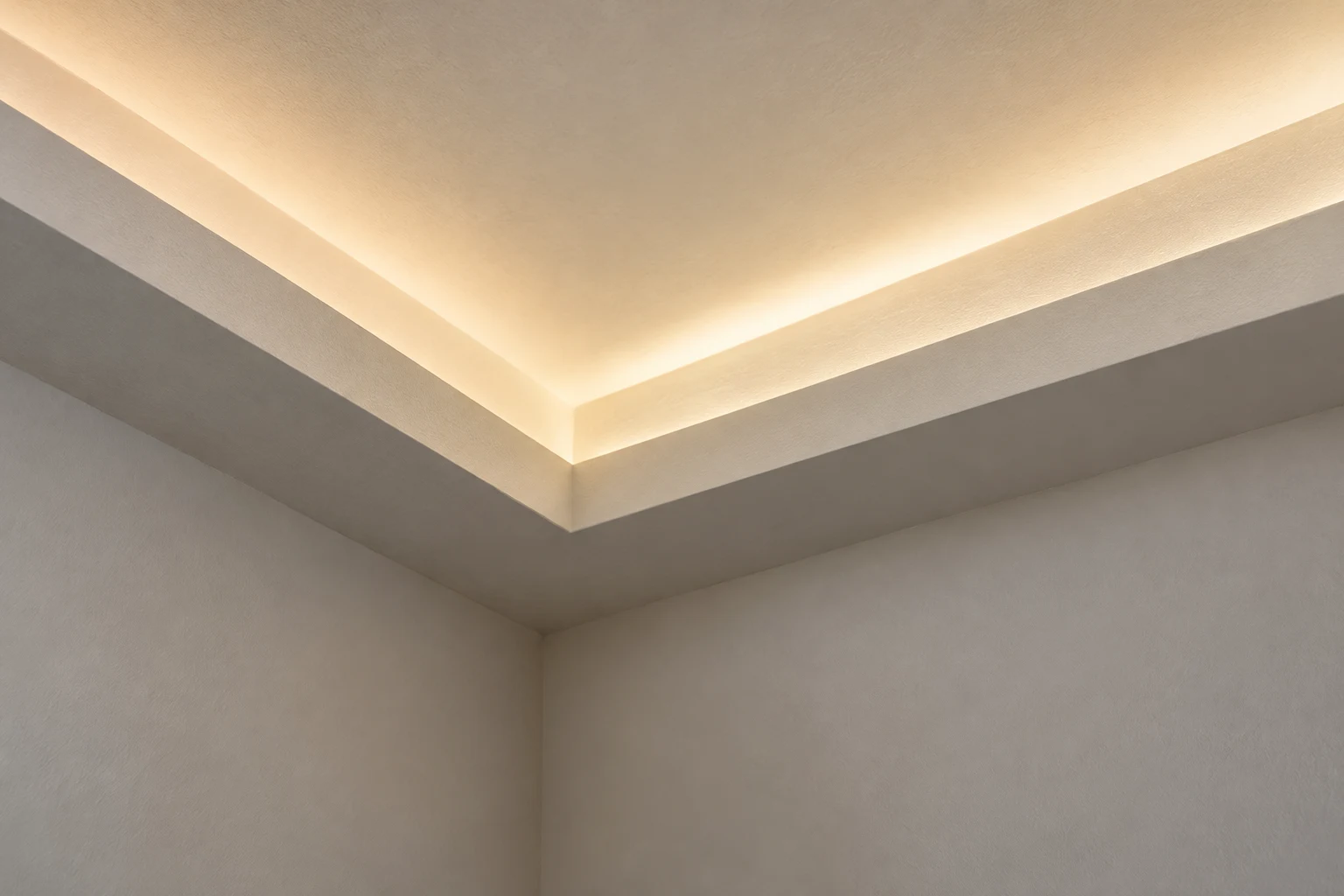Prepare a cove lighting and power-feed brief illustration