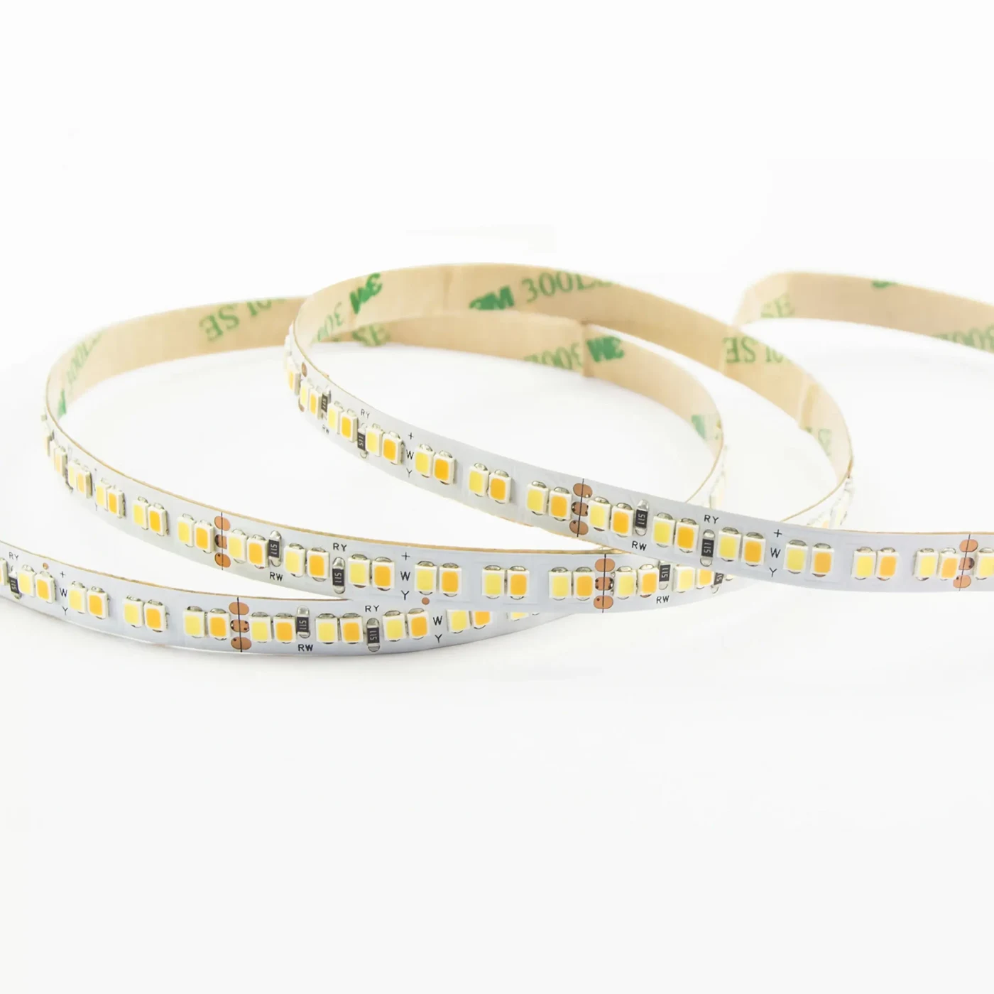 2835 Turnable White 14.4W/M 8mm 1350lm 120+120LEDs/M IP20 24V