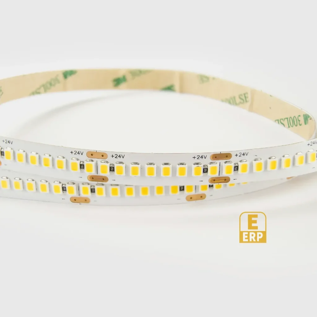 2835 High Efficiency 19.2W/M 10mm 150lm/W 240LEDs/M IP20 24V